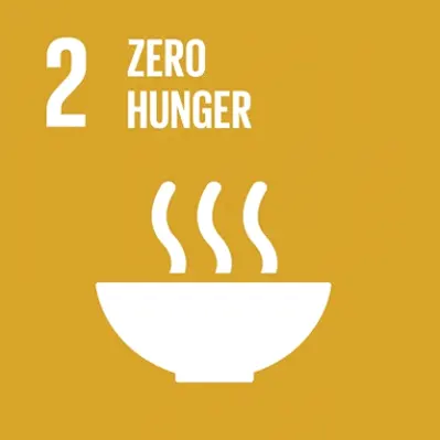 Zero Hunger initiative showing access to nutritious food for all